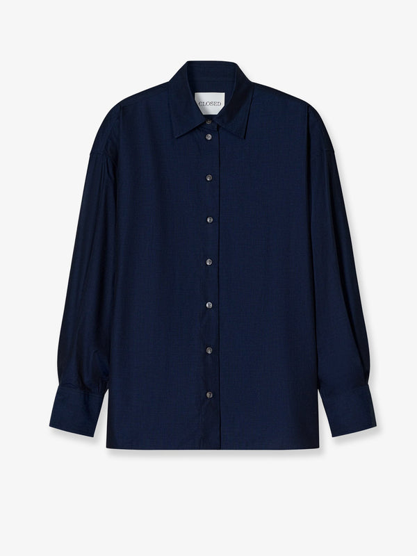 Cotton Shirt Blue