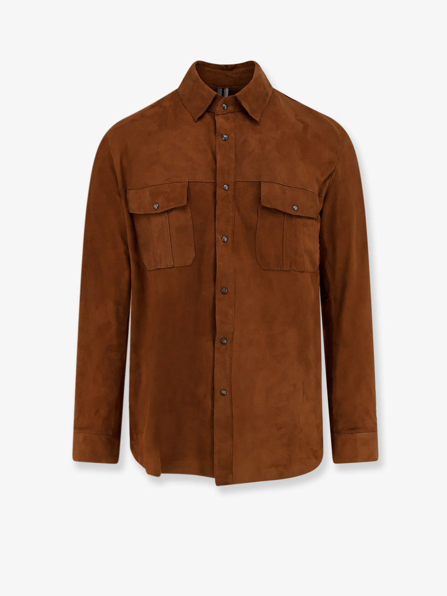 Suede Shirt Brown