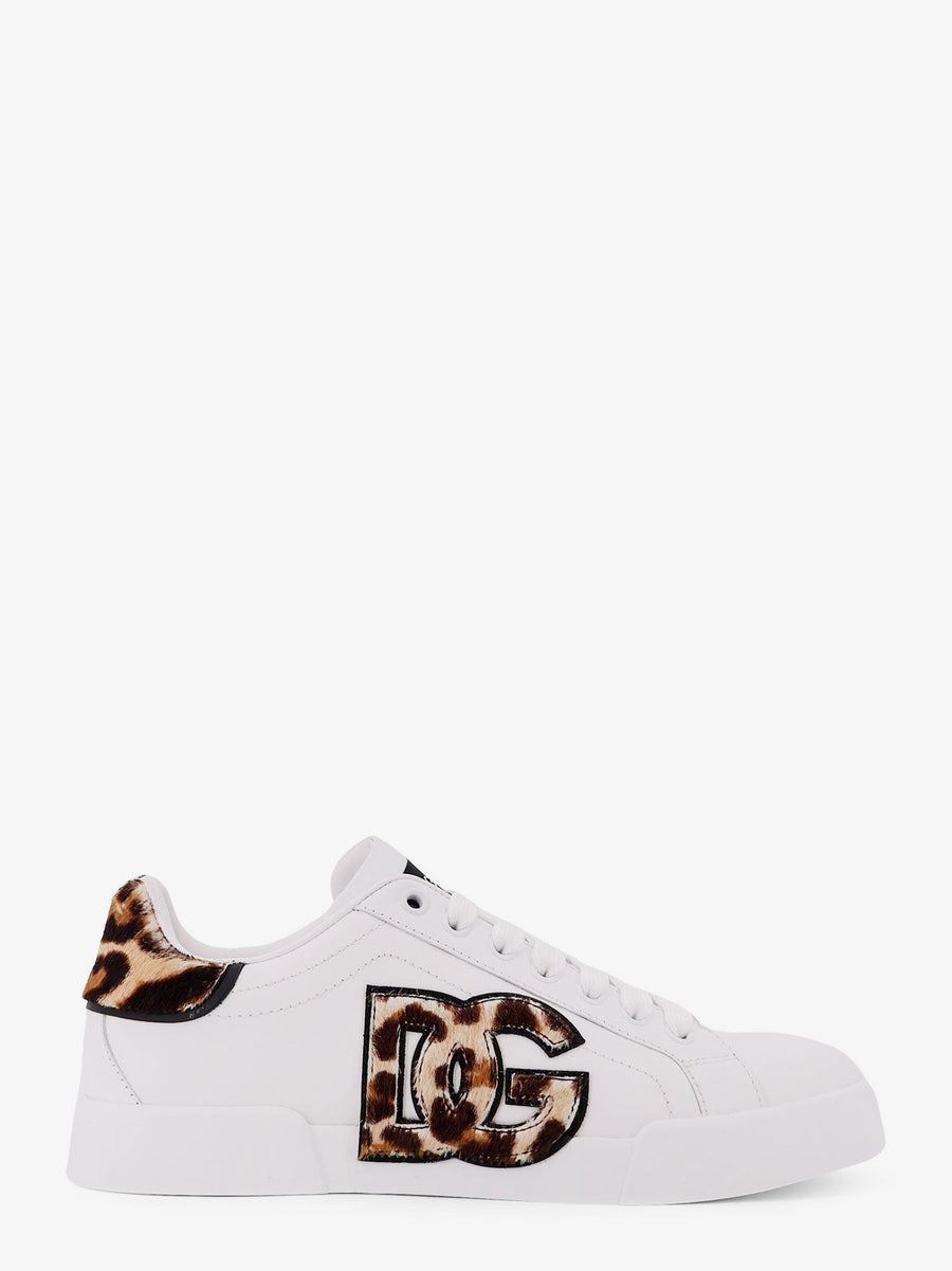 Sneakers Portofino Leather White Trainers