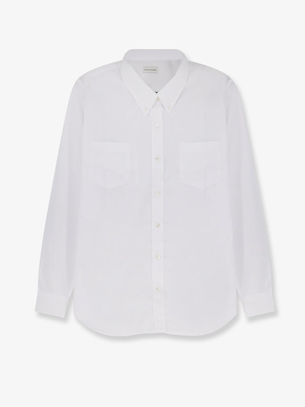 Cotton Shirt Cheers White