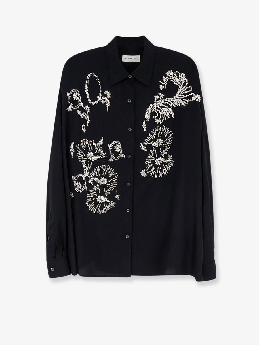 Shirt Casia Black Polyester