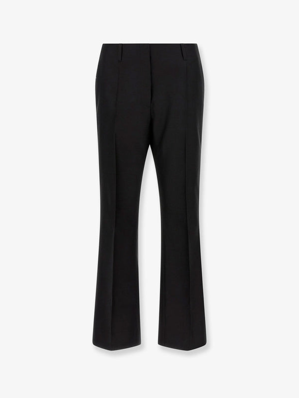 Trousers Wool-Silk Black