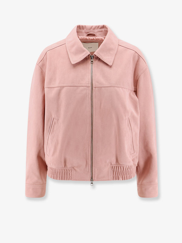 Alter-Suede Jacket Pink Faux Leather