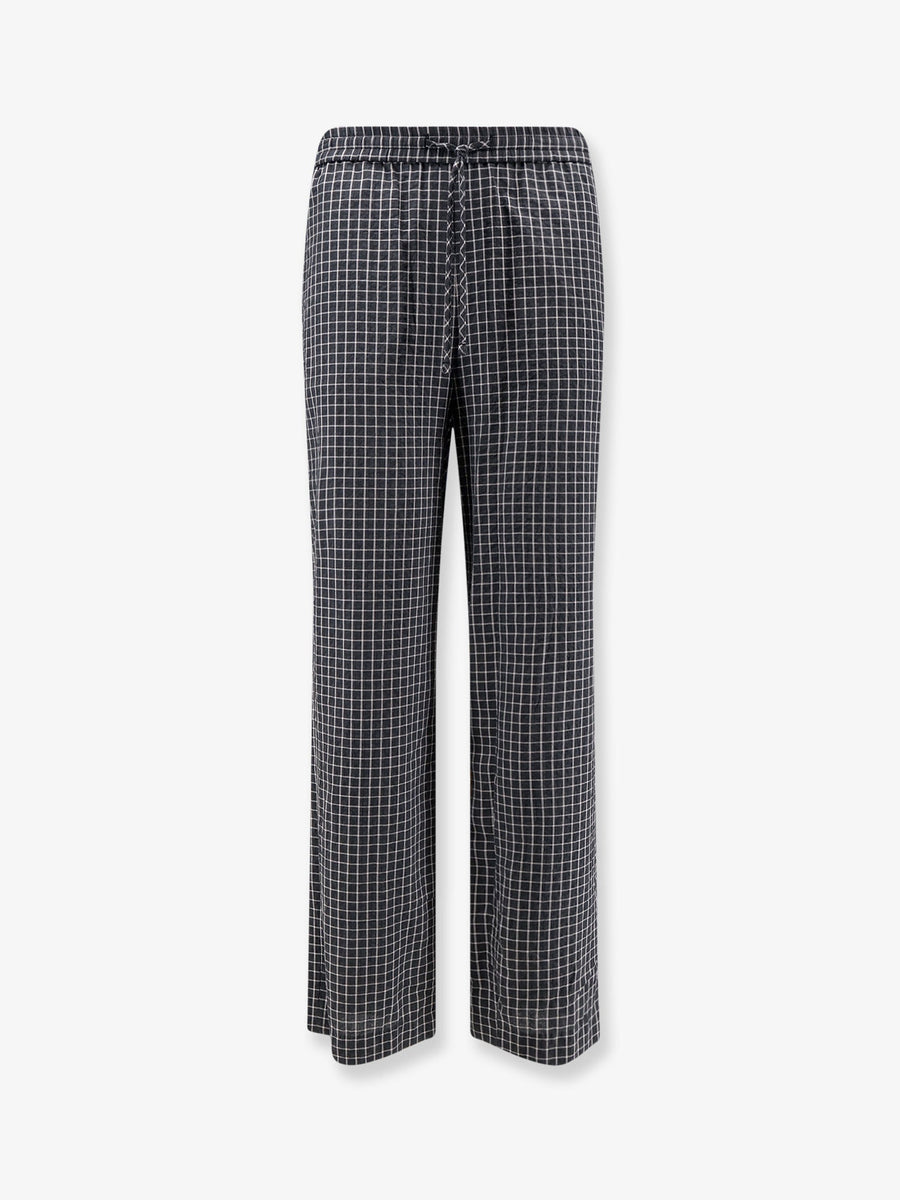 Pyjama Trousers Grey Cotton