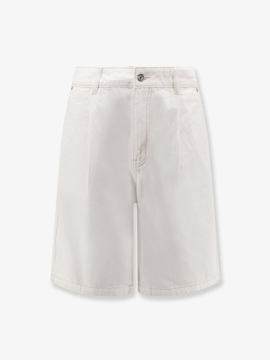 Bermuda Shorts White Cotton