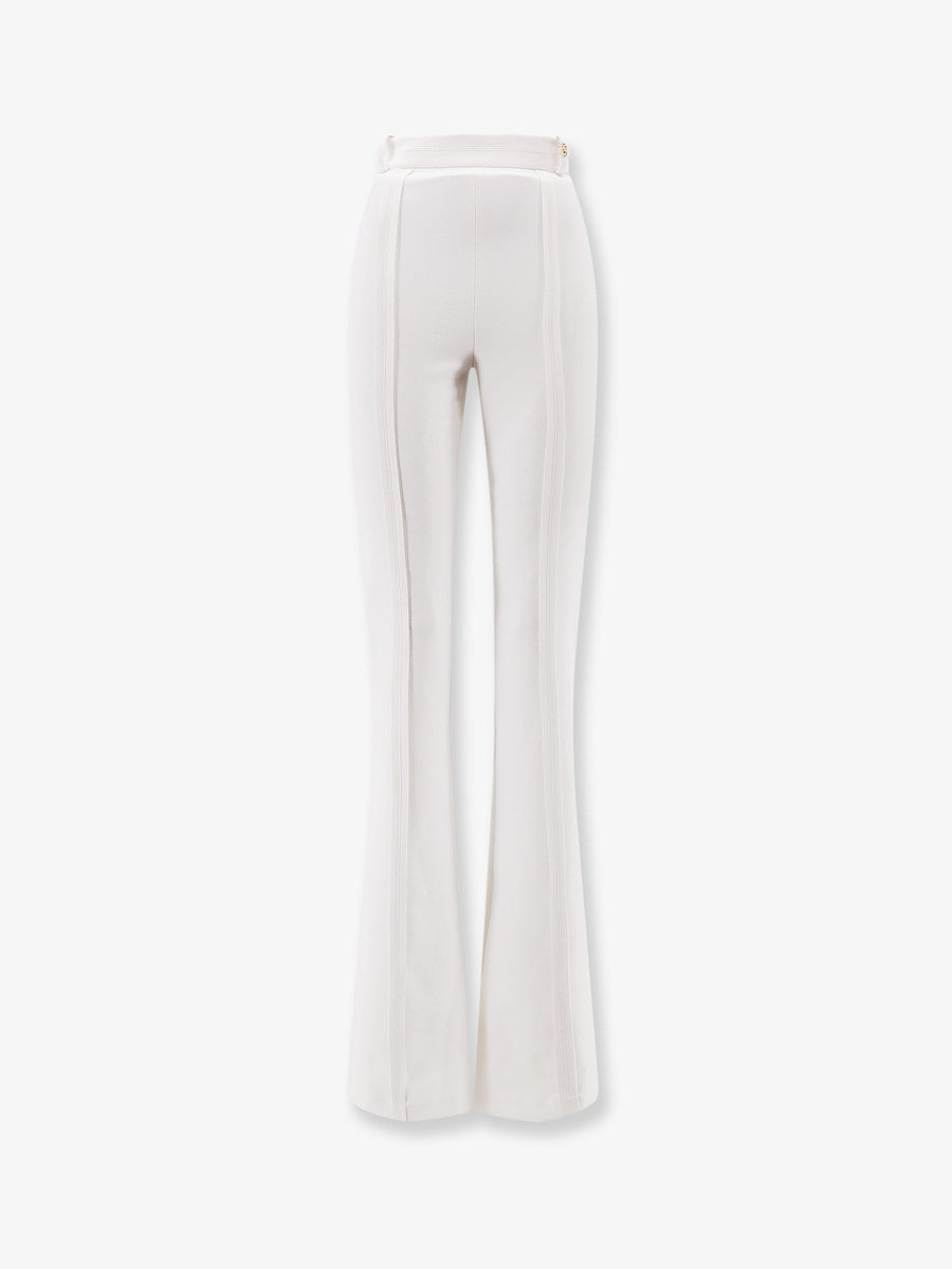 Daily Trousers White Polyester