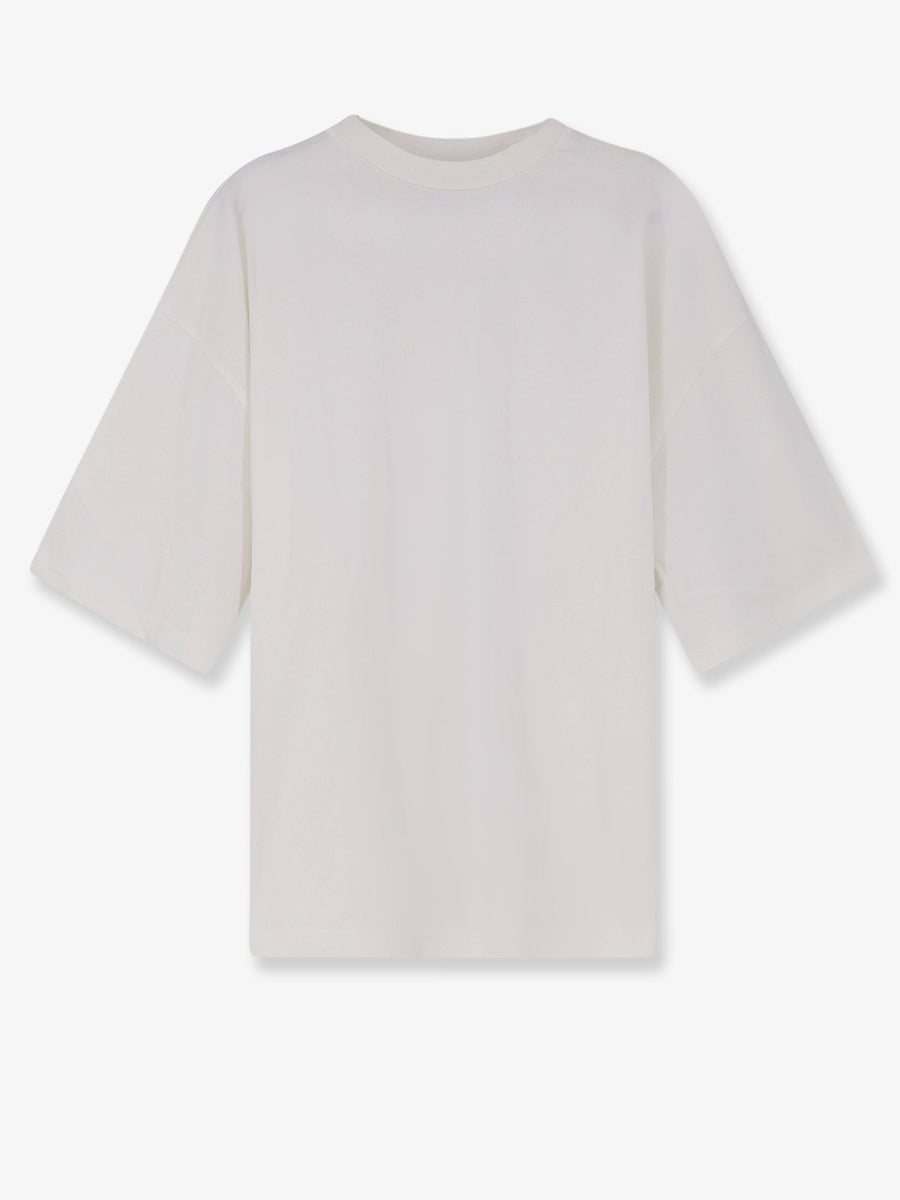 Heavy Boxy Tee White Cotton T-shirts & Jerseys