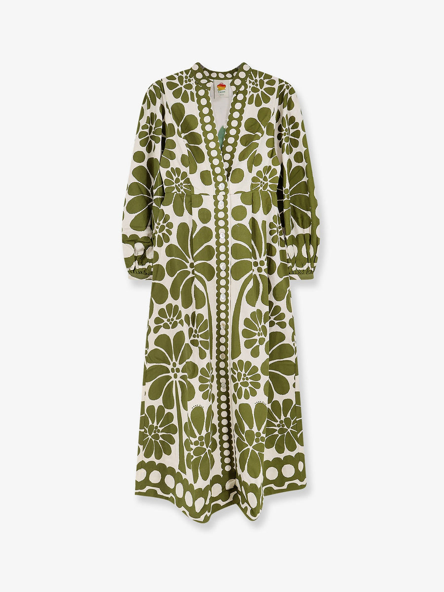 Palermo Maxi Dress Green Rayon