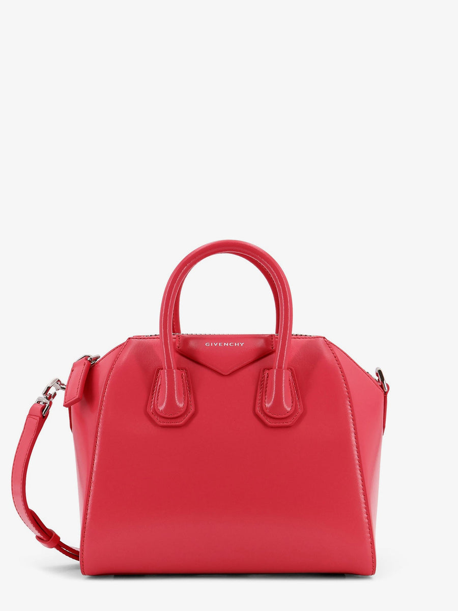Mini Leather Crossbody Bag Red Shoulder