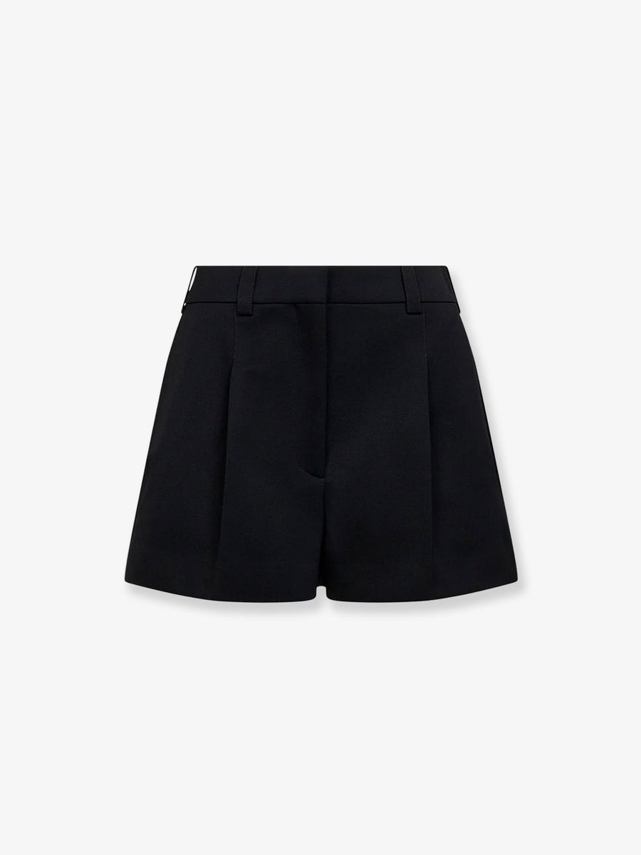 Wool Shorts Black