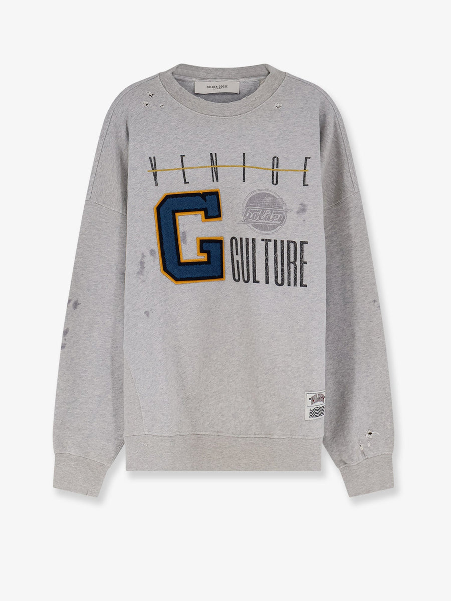 Cotton Sweatshirt Grey Sweatshirts