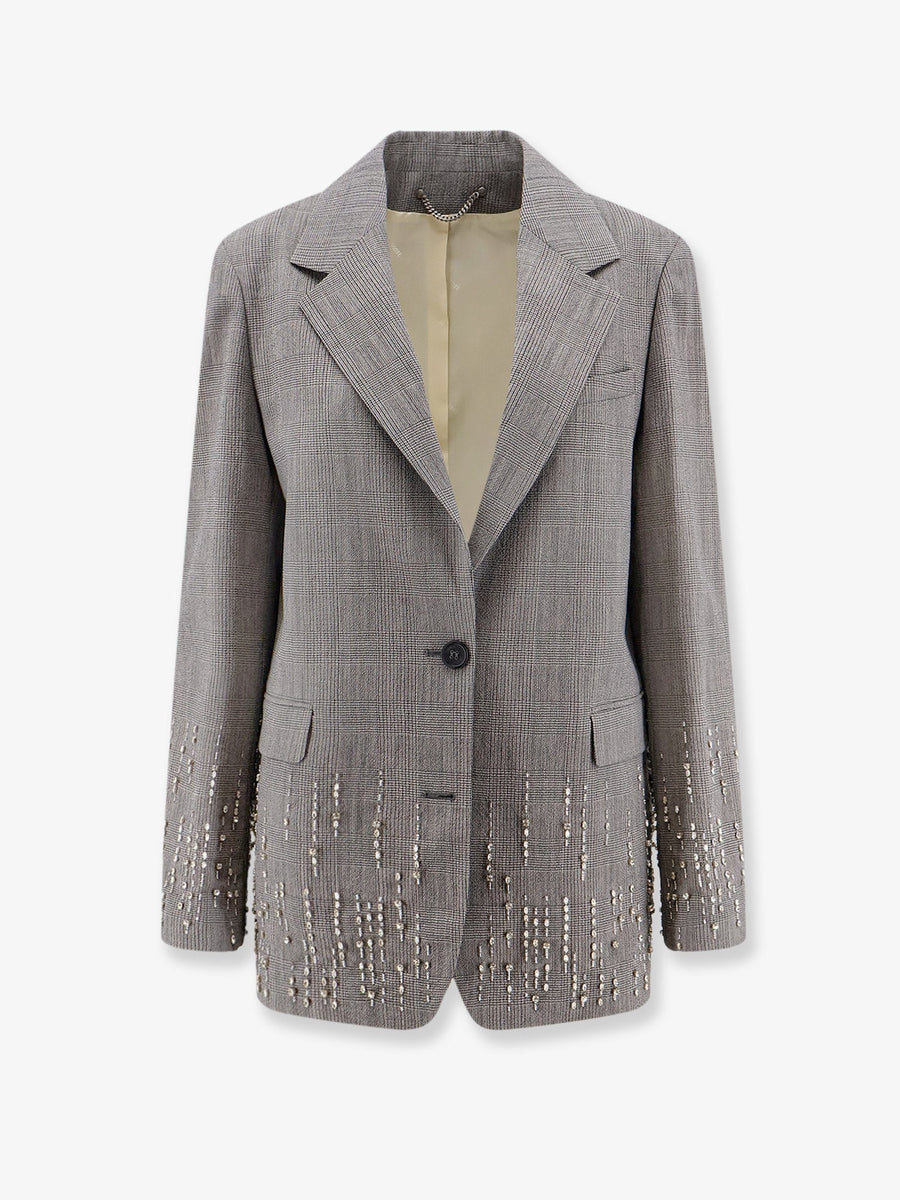 Blazer Maia Virgin Wool Grey Blazers