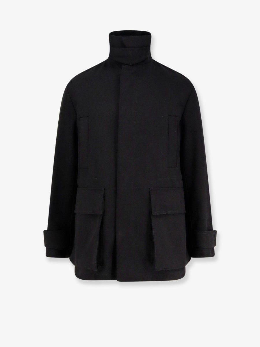 Jacket Castel Del Monte Black Cotton