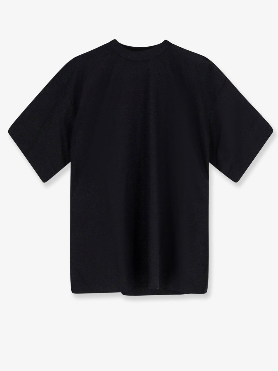 T-Shirt Ripalta Linen-Blend Black T-shirts