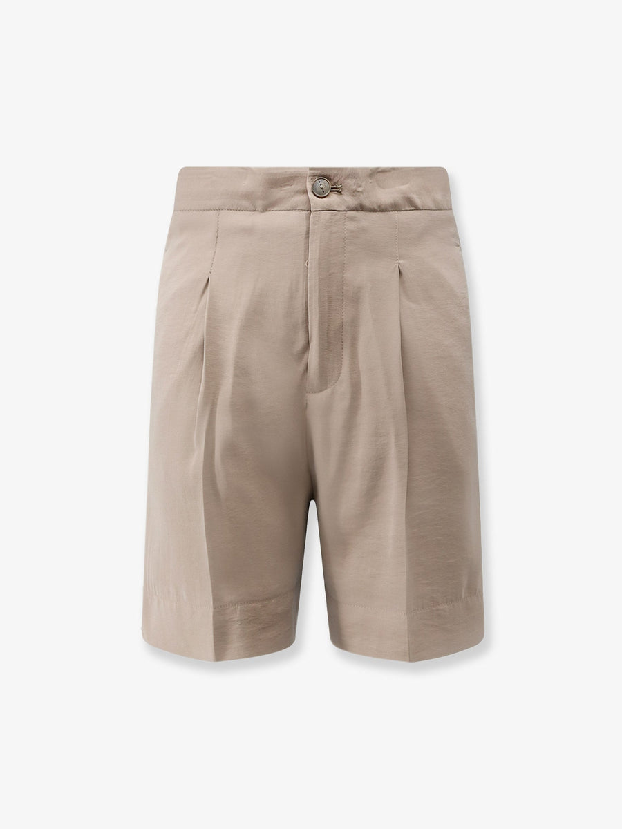Bermuda Shorts Torre Lapillo Beige Modal