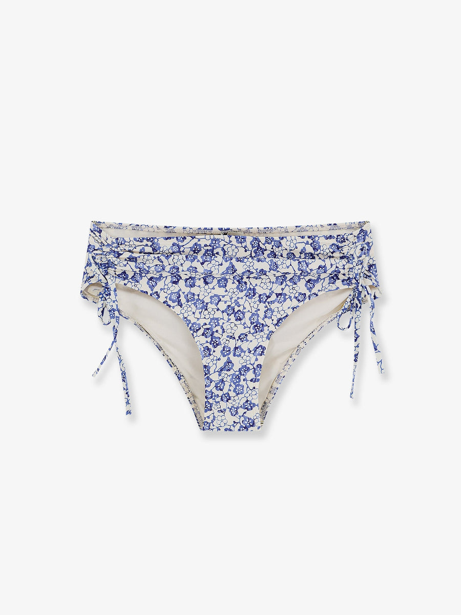 Bikini Slip Prudi Blue Polyamide Swimwear