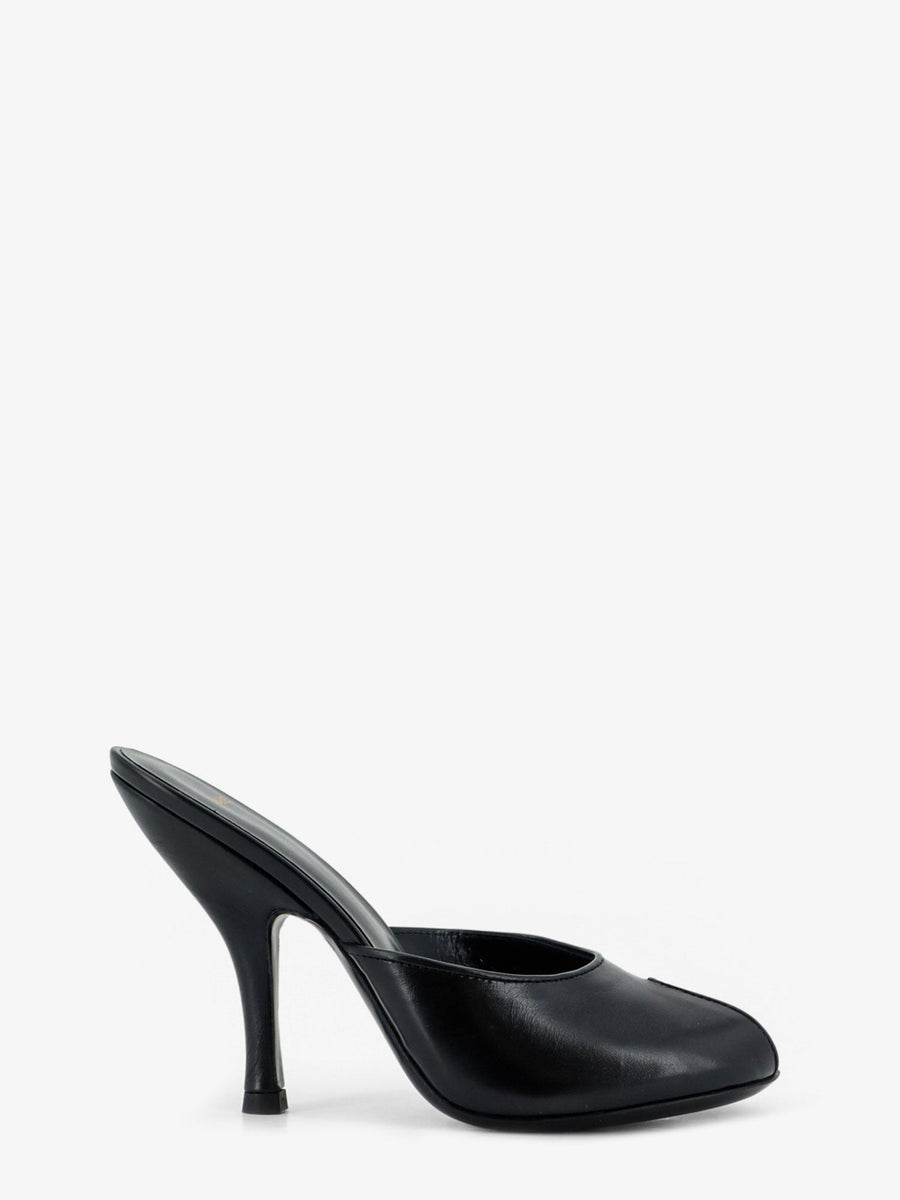 Mule Sandals Leather Black
