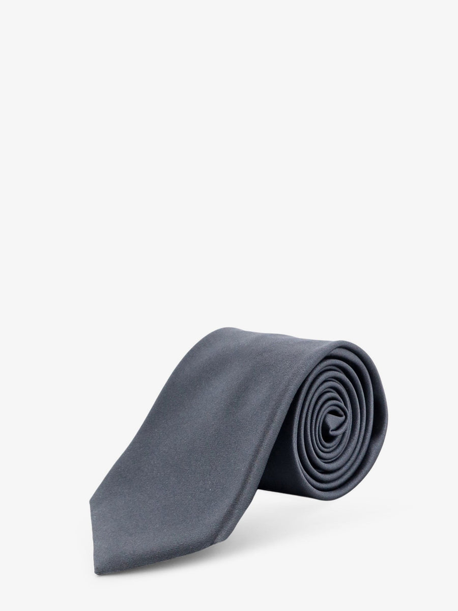 Silk Tie Grey Ties & Bow