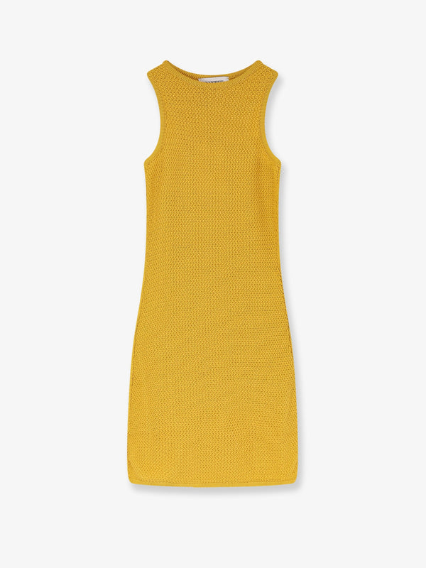 Cotton Dress Yellow