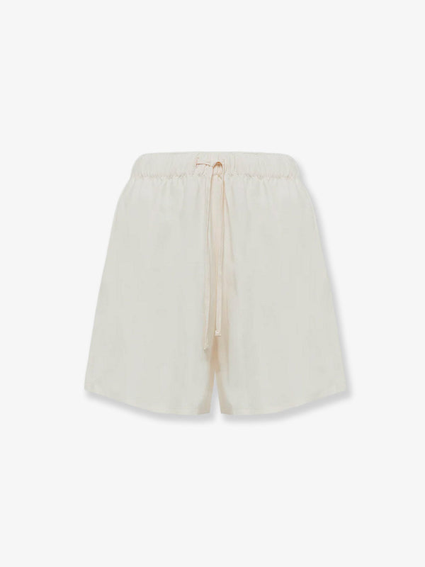 Bermuda Shorts Cancun Beige Viscose