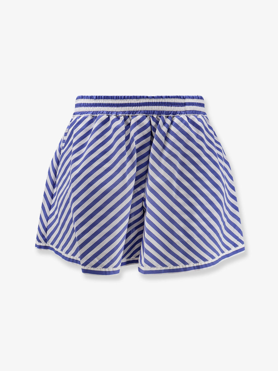 Shorts Lory Blue Cotton-Blend