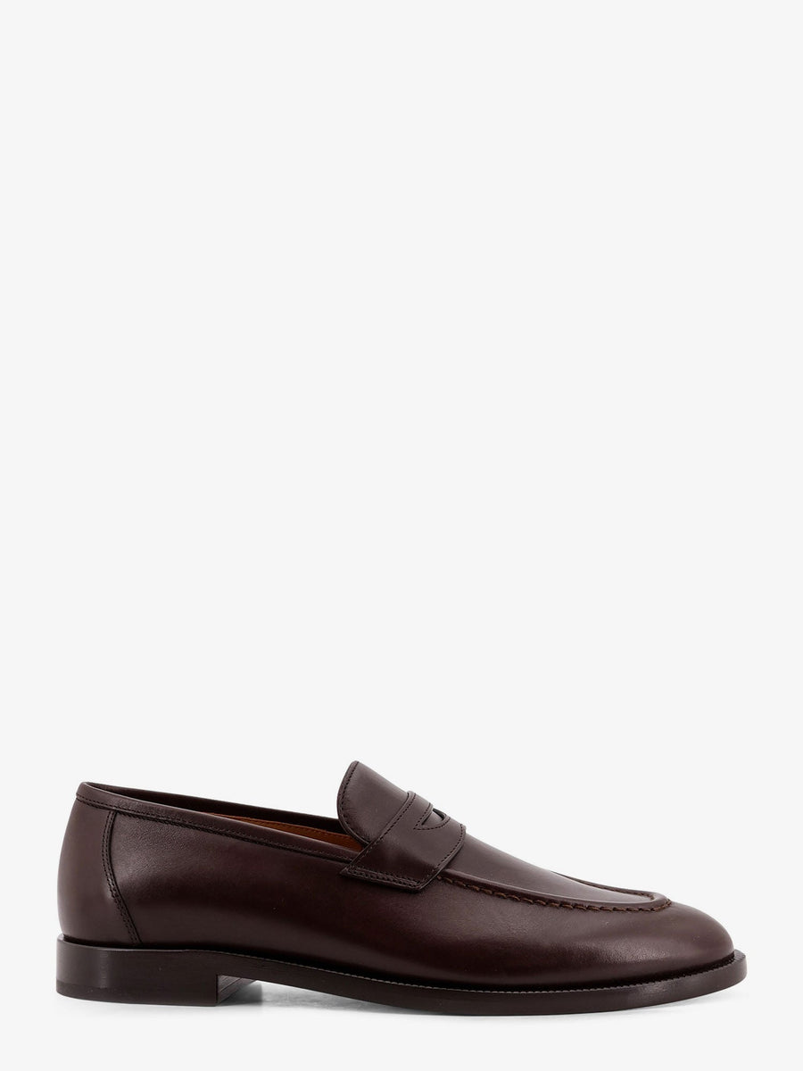 Sergio Walk Leather Loafers Blue Pelle