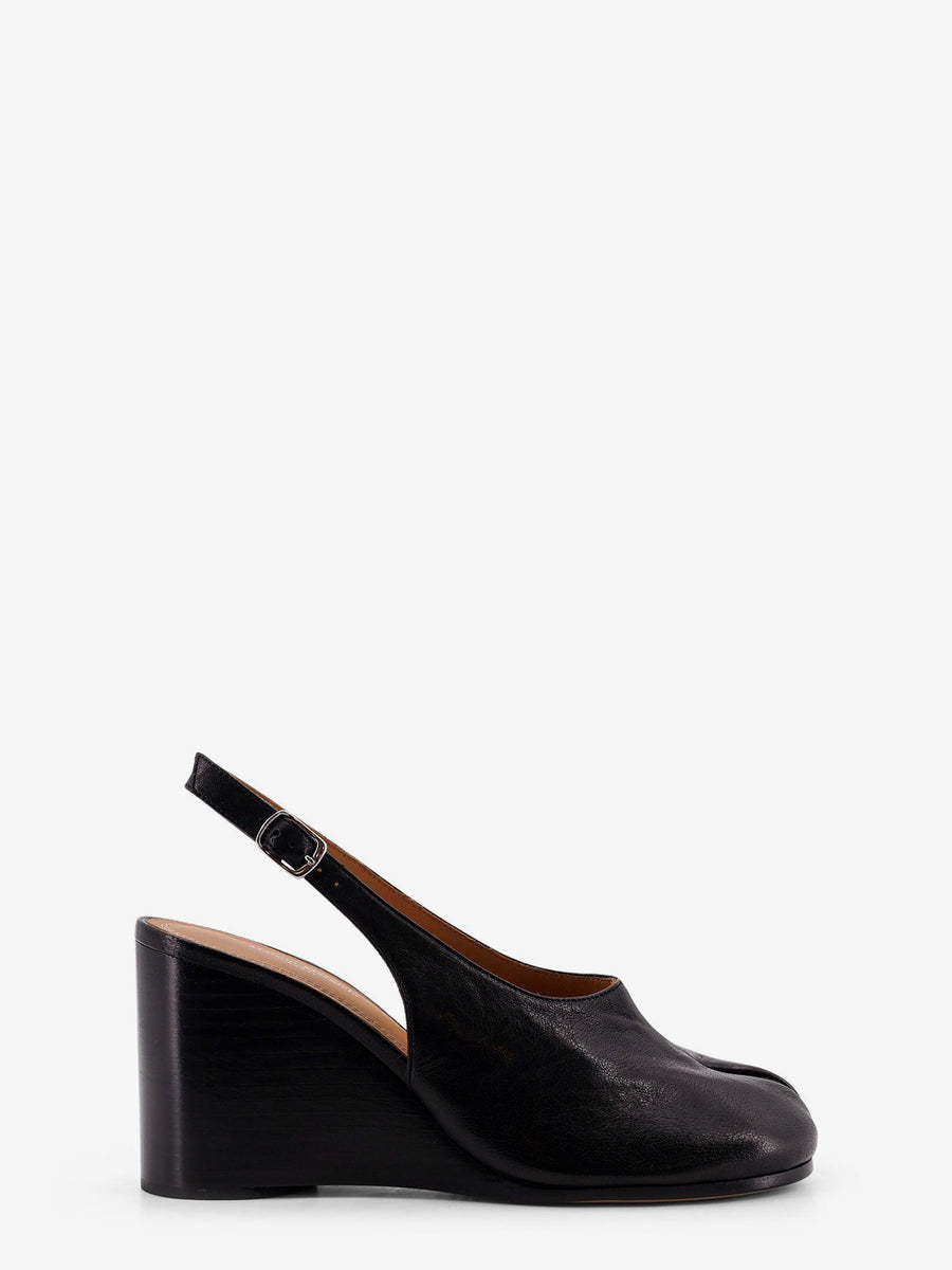 Tabi Leather Pumps Black