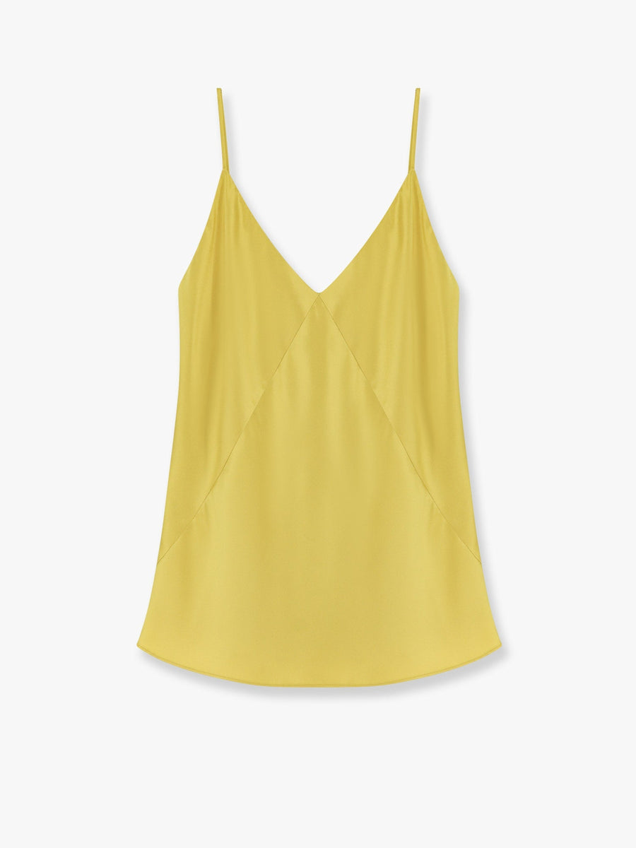 Silk Top Quassia Yellow T-shirts & Jerseys