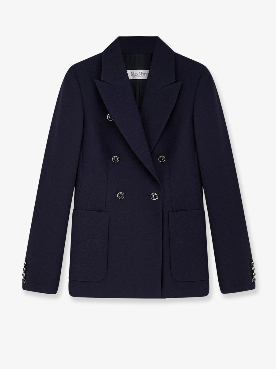Virgin Wool Blazer Blue Blazers