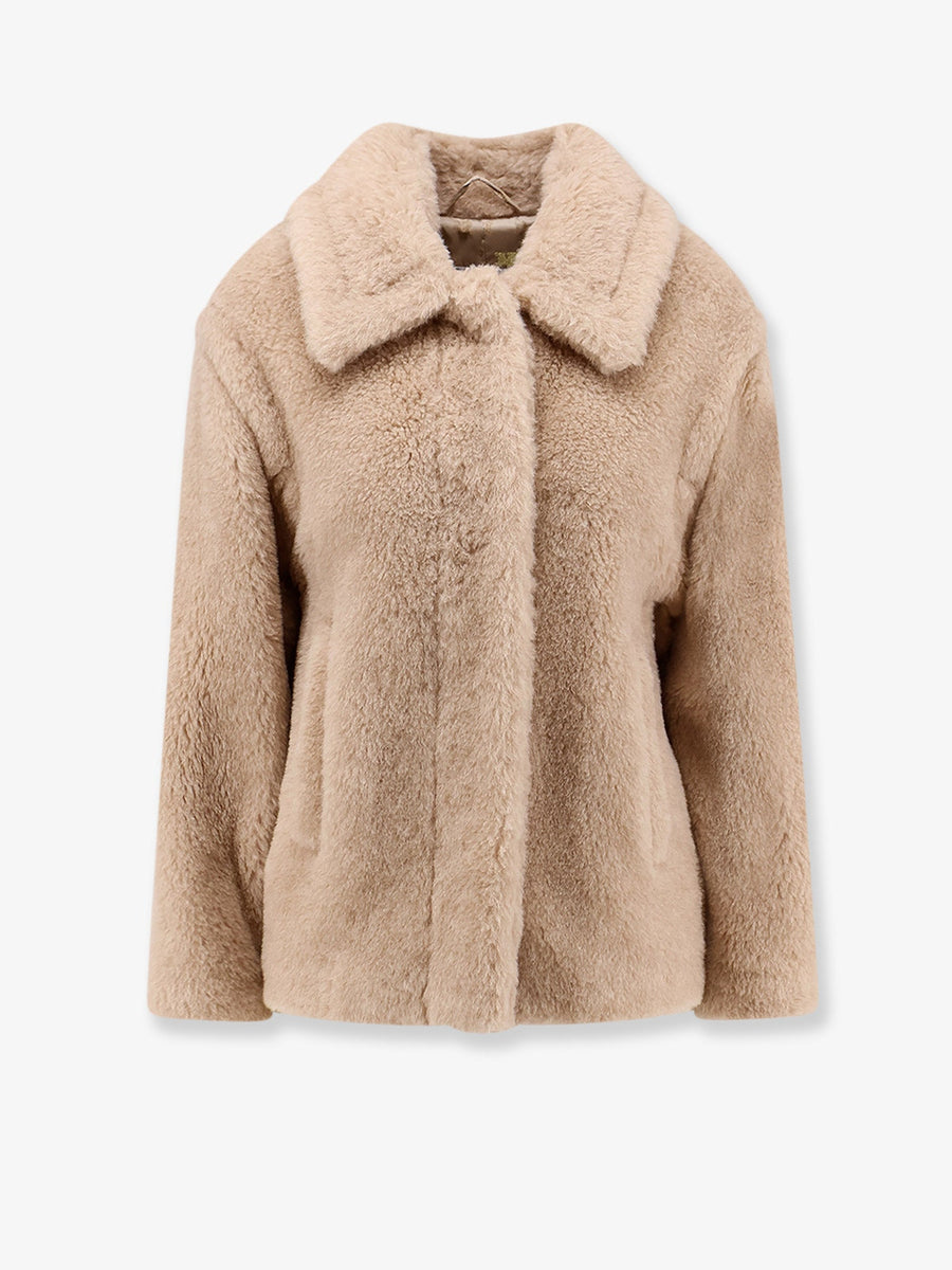 Jacket Mxmtritone Alpaca, Wool & Silk Beige