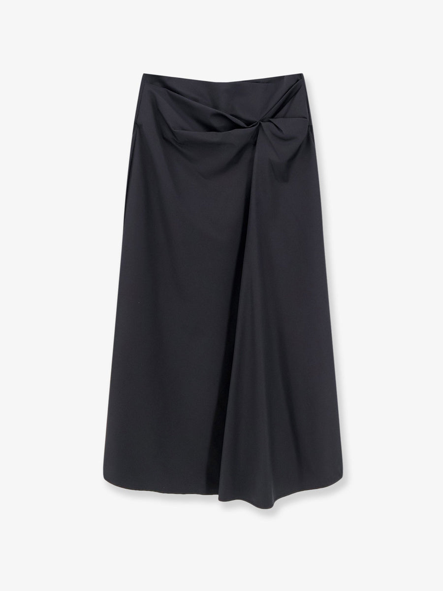 Skirt Mxmpaggi Black Cotton Blend