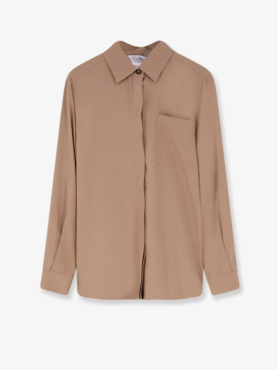 Silk Shirt Brown