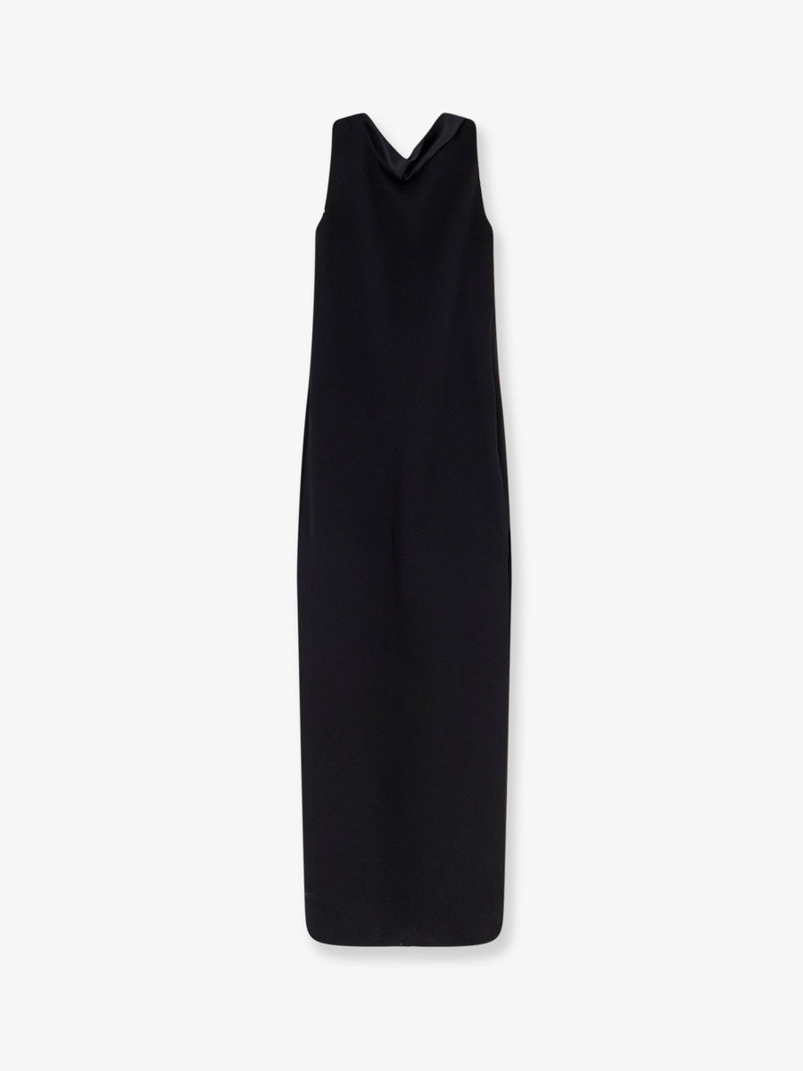 Long Dress Black Triacetate