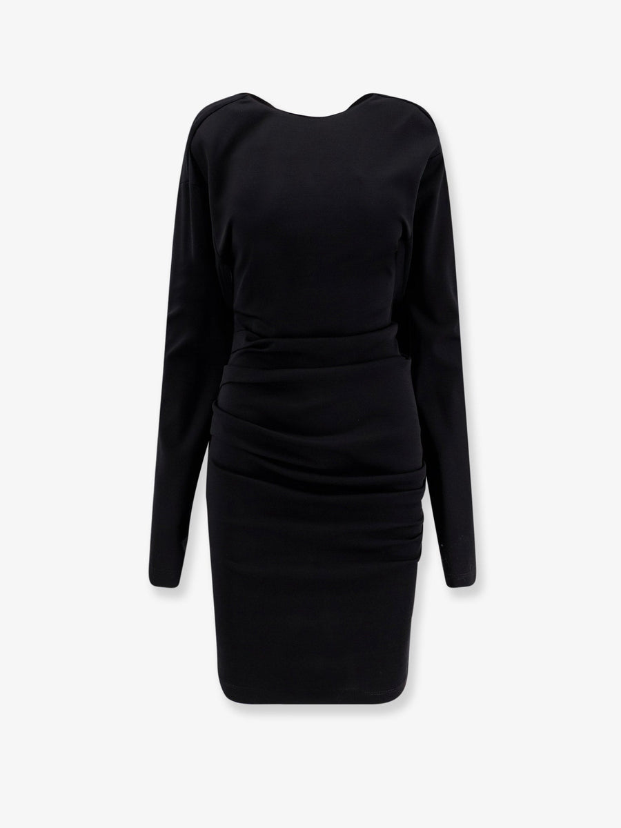 Virgin Wool Dress Black