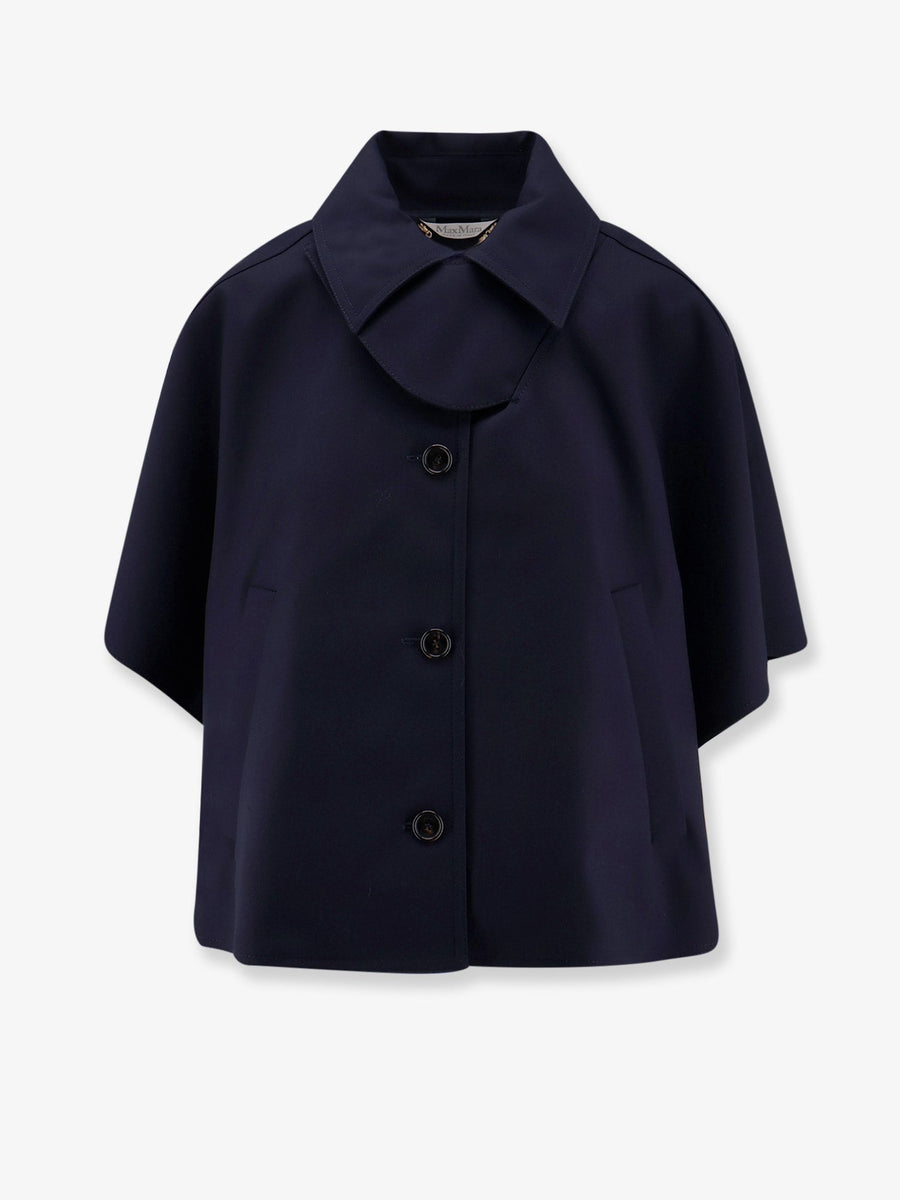 Cotton Cape Blue Jacket
