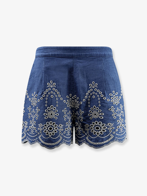 Shorts Amani Cotton Blue