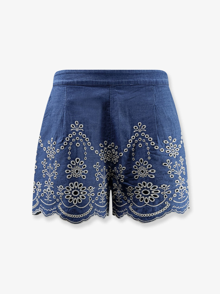 Shorts Amani Cotton Blue