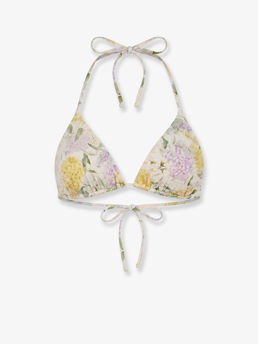 Bikini Top Leah Yellow Polyamide Swimwear