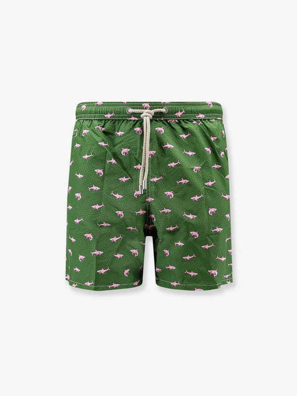 Swim Trunks Recycled Polyester Green Shorts