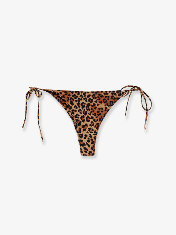 Bikini Bottoms Animal Print Multicolour Polyamide Swimwear