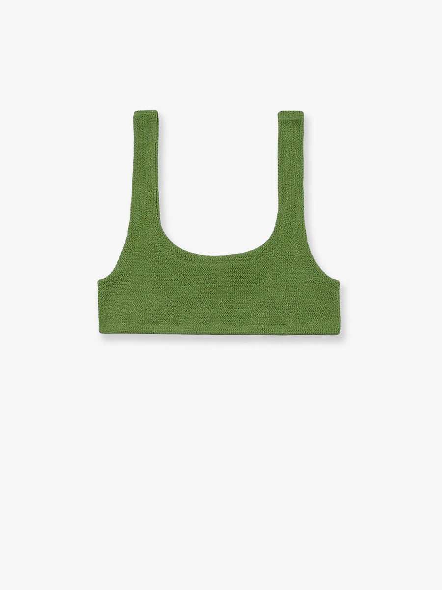 Bikini Top Naima Green Polyamide Swimwear