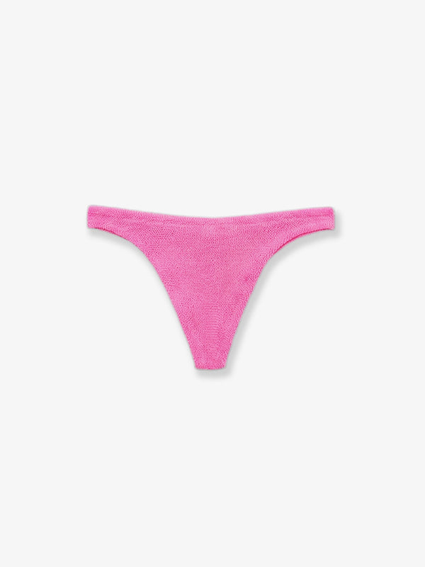 Bikini Bottom Pink Polyamide Swimwear