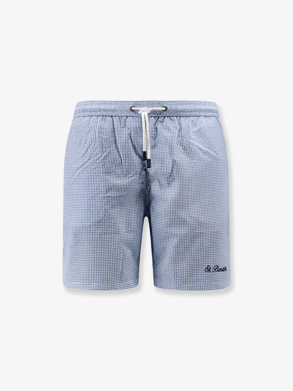 Nylon Swim Shorts Blue Polyester