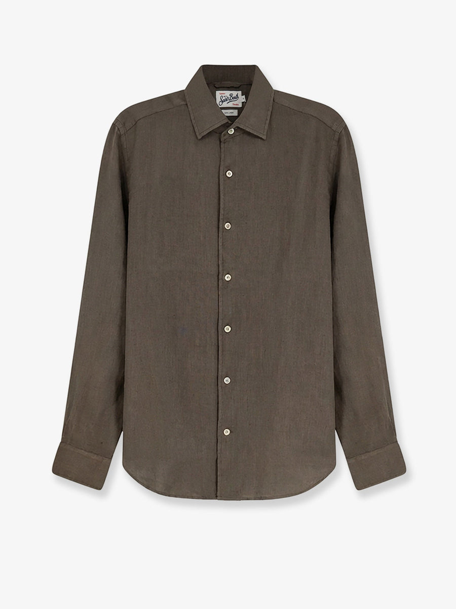 Linen Shirt Green