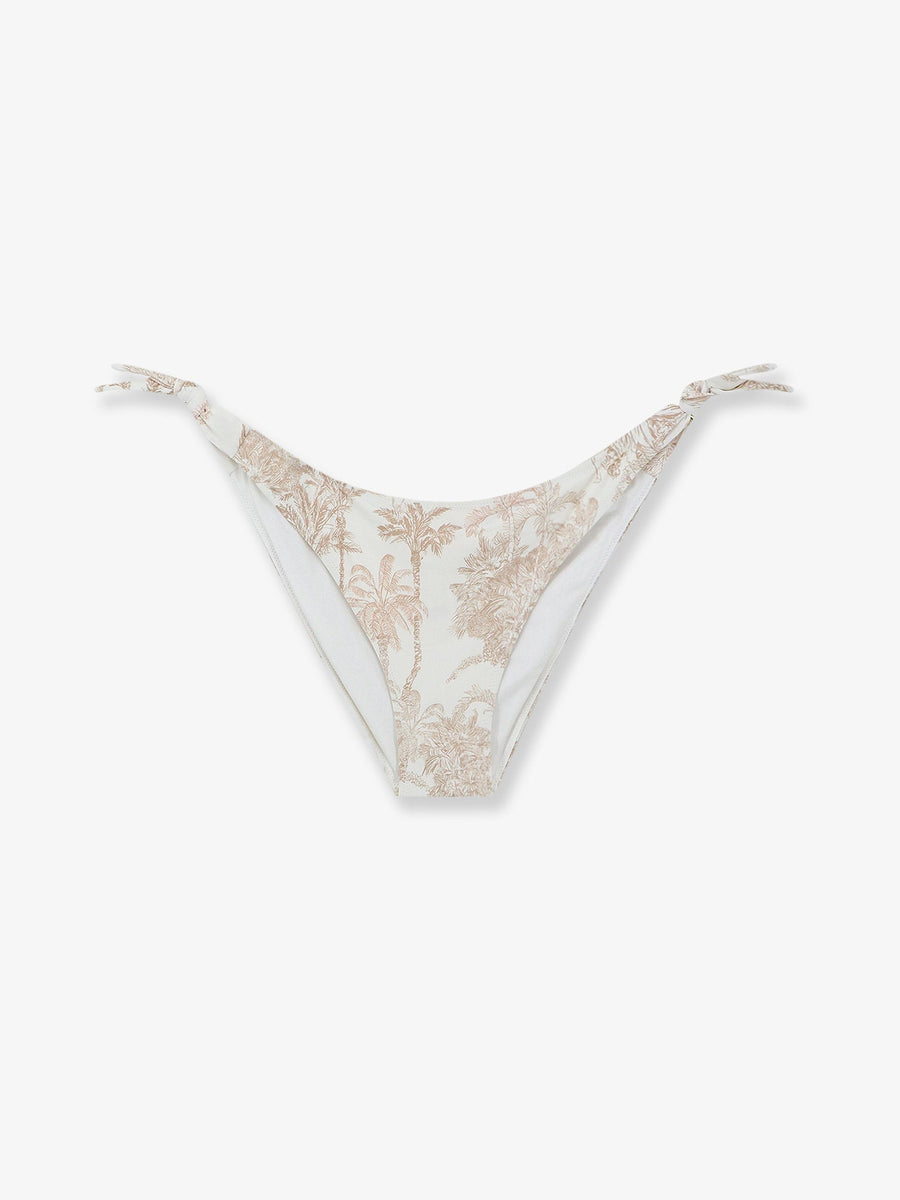 Bikini Bottoms Yali Beige Polyurethane Swimwear