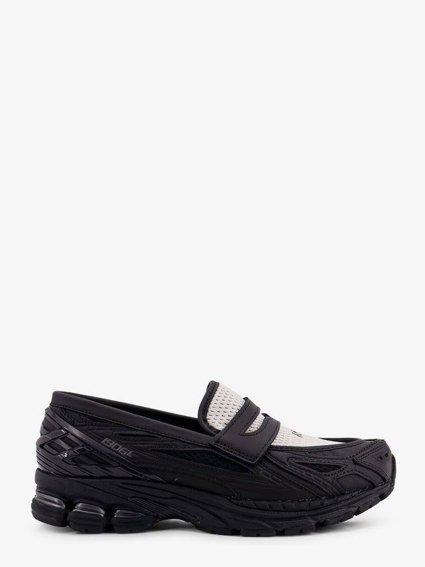 Mesh And Technical Fabric Loafers Black Nylon/gomma