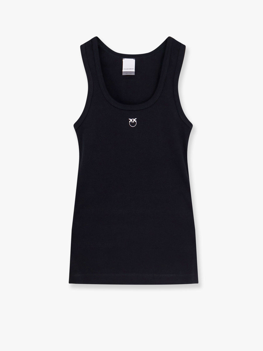 Tank Top Calcolatore Black Cotton T-shirts & Jerseys