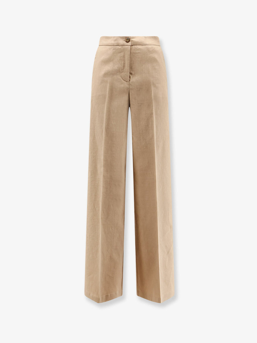 Trousers Brown Linen