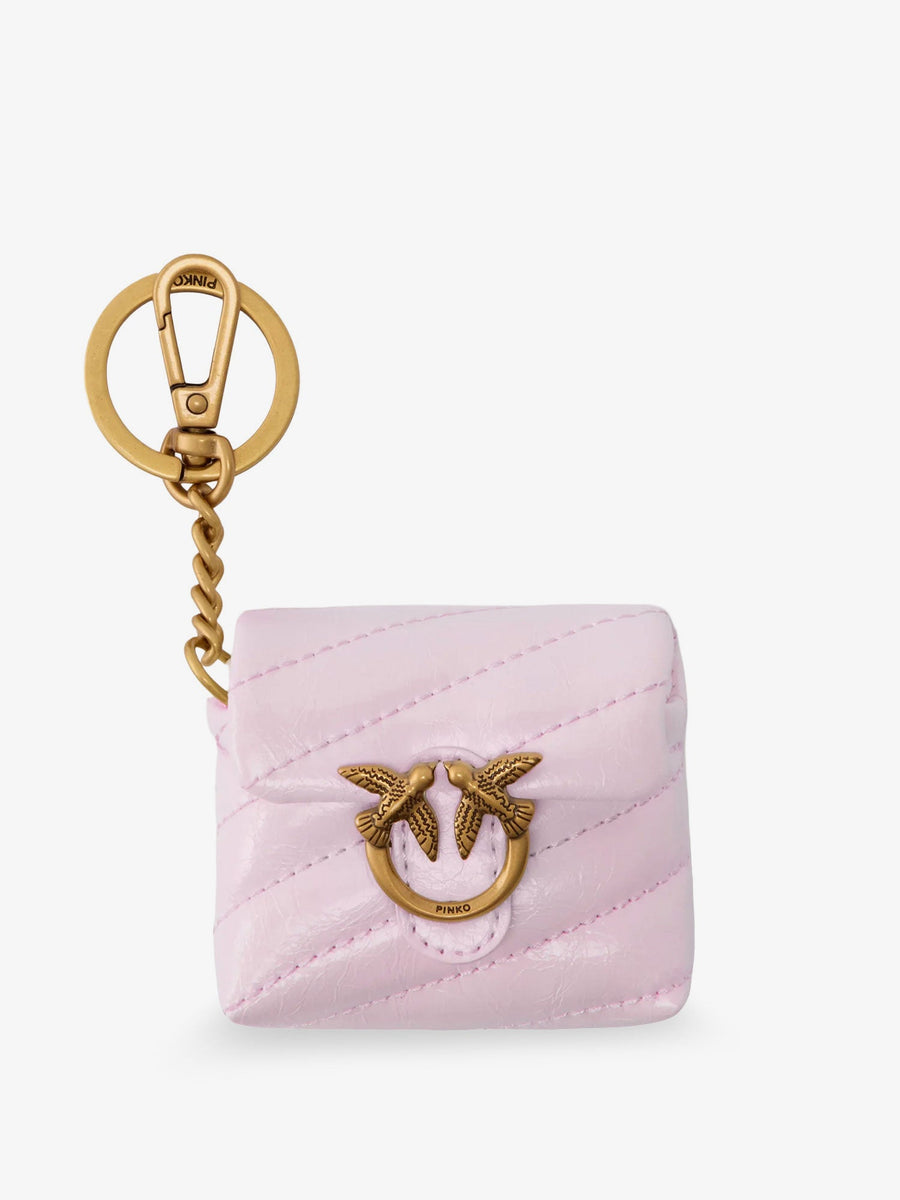 Leather Airpods Case Pink Hair Accessories