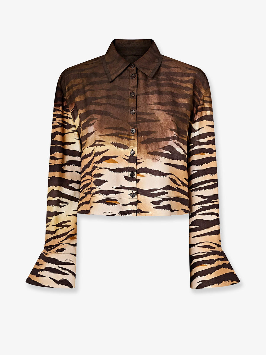 Shirt Cordelia Brown Viscose